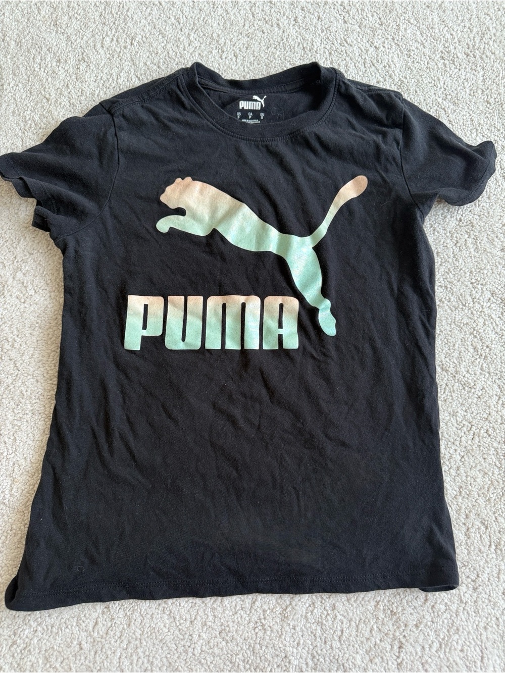Puma Black T-Shirt